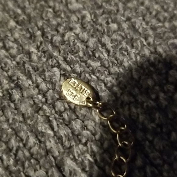 Daisy Necklace Solid 925 SS Gold Plated - Picture 13 of 13